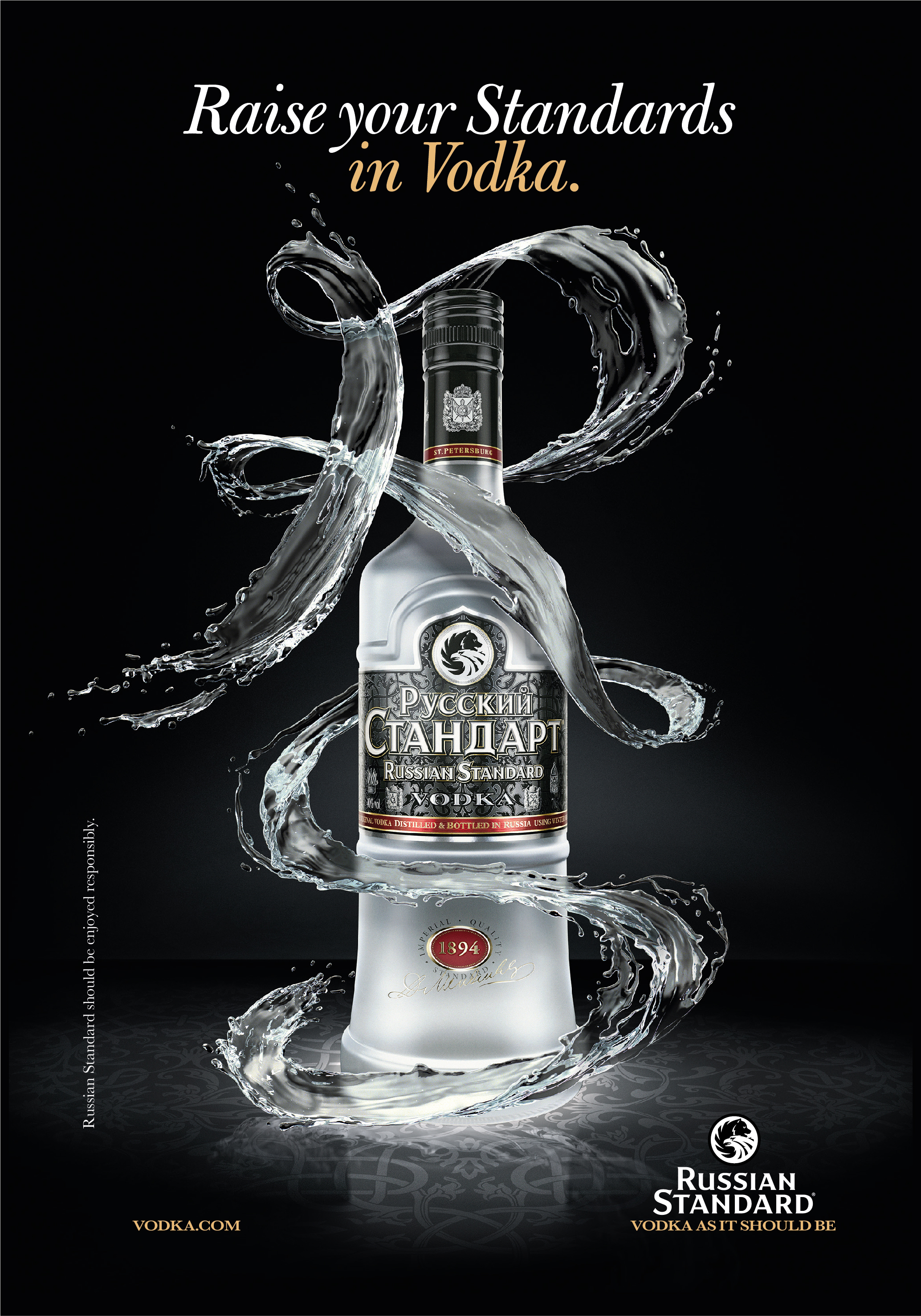 LA NUOVA CAMPAGNA DI COMUNICAZIONE RUSSIAN STANDARD VODKA